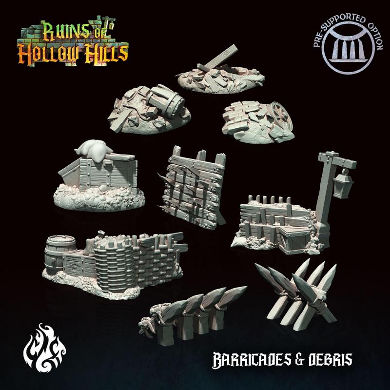Rubbles and Barricades - Ruins of Hollow Hills