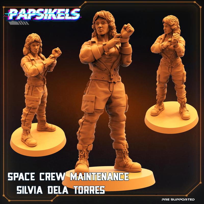 SPACE CREW MAINTENANCE SILVIA DELA TORRES