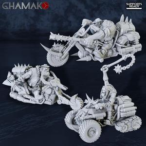 Wild West Orks chopper hotboyz Squad