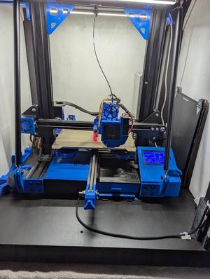 Gantry Rod Support Bracket Ender 3 w/out Moving Power Supply