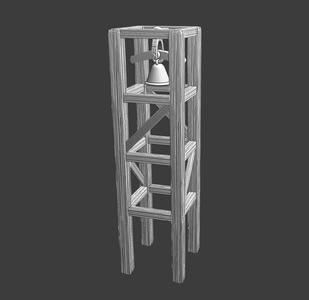 Simple Medieval Bell Tower