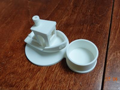 benchy tealight holder