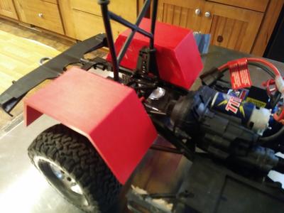 SCX10 II Jeep Cherokee Wheel Wells