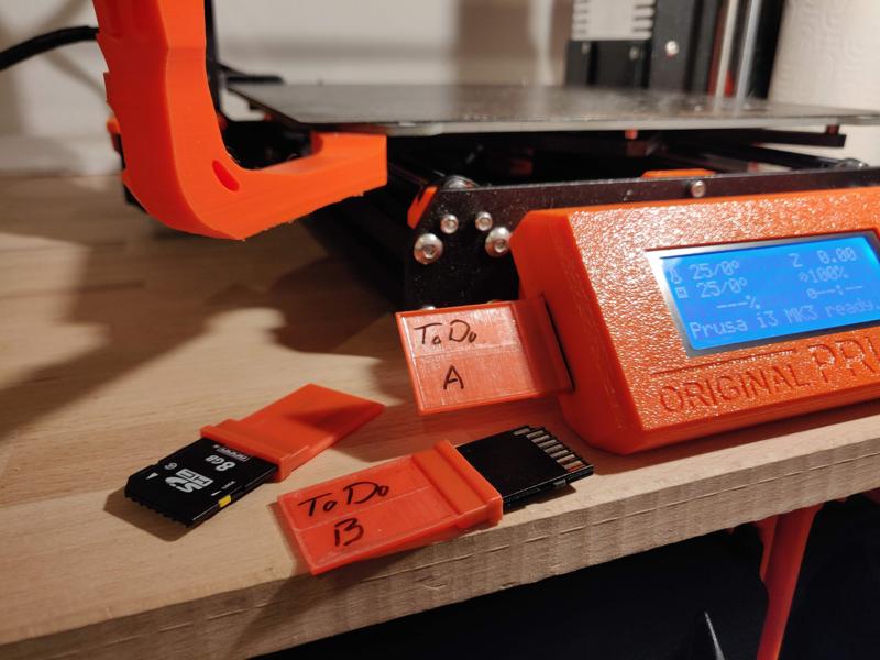 SD card label
