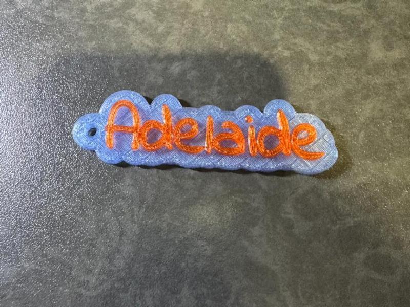 Adelaide Keychain