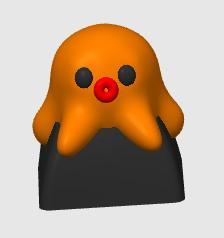 Keycap Octopus