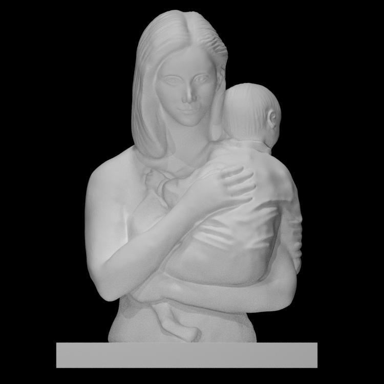 Andrew Meller memorial (Mother and Child)