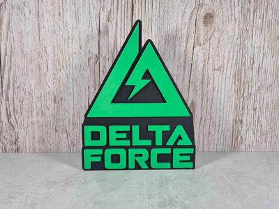3D delta force Logo – Customize Your Gaming Space