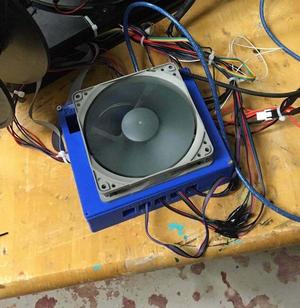 SKR v1.3 external case 120mm fan cooling