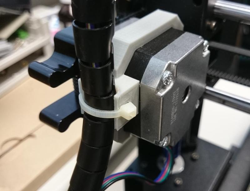 Anycubic i3 Mega Extruder Motor Cable Holder