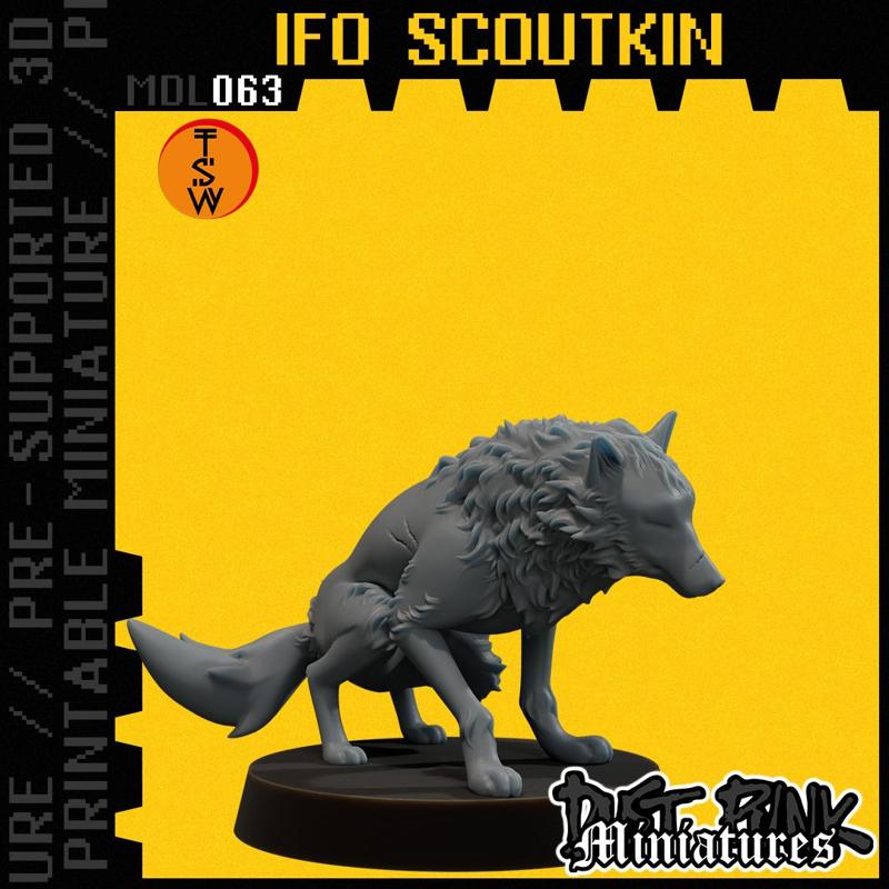 MDL063 IFO SCOUTKIN [PRE-SUPPORTED]