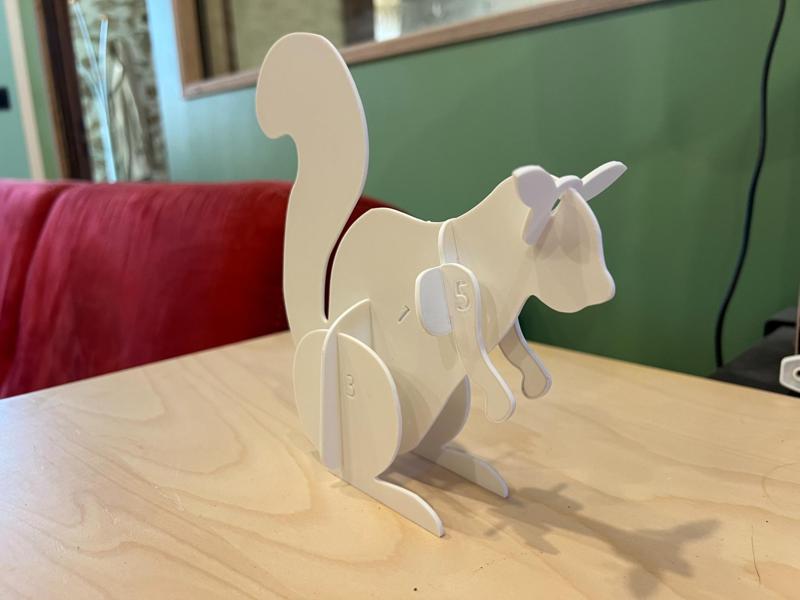 Squirrel Kit card