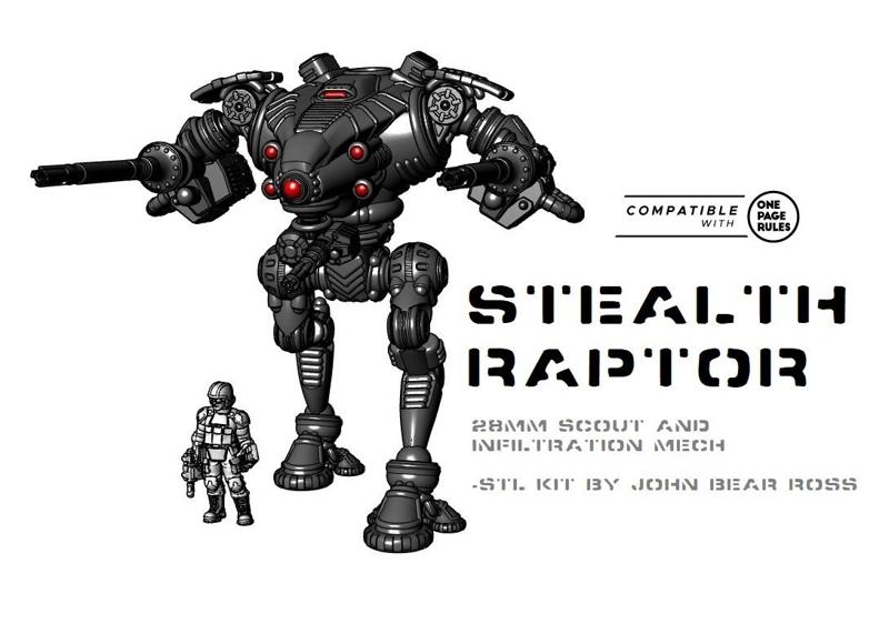 Project Raptor-Stealth Raptor (Raptor-S)