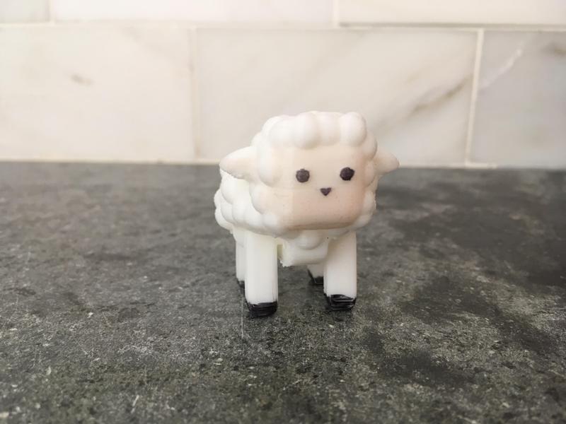 Print in place sheep