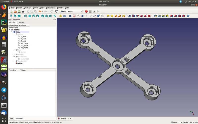 Support for MOSFET HOT BED