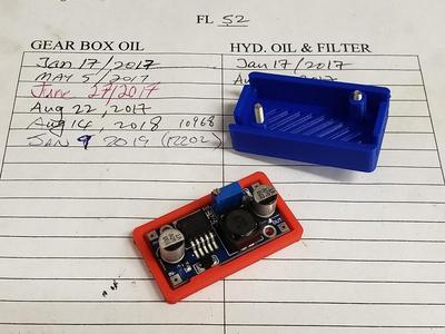 Buck Converter case (LM2596 DC to DC 2020 Rail Ender 3)