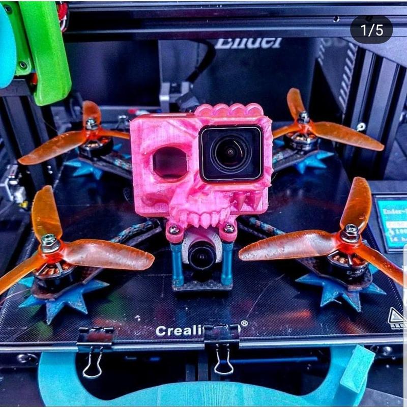 gopro hero 7 skull mount