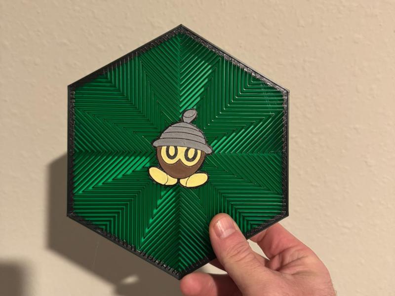 #273 Seedot Hex Wall Art