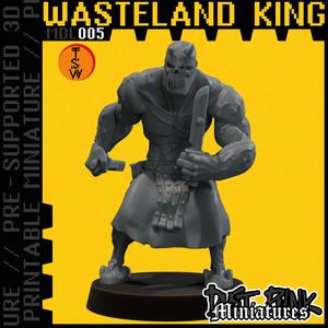 MDL005 WASTELAND KING [PRE-SUPPORTED]