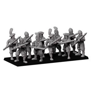 State troops of the empire with spear