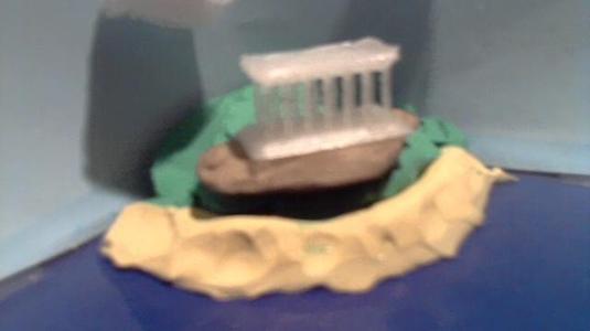 OpenSCAD greek temple