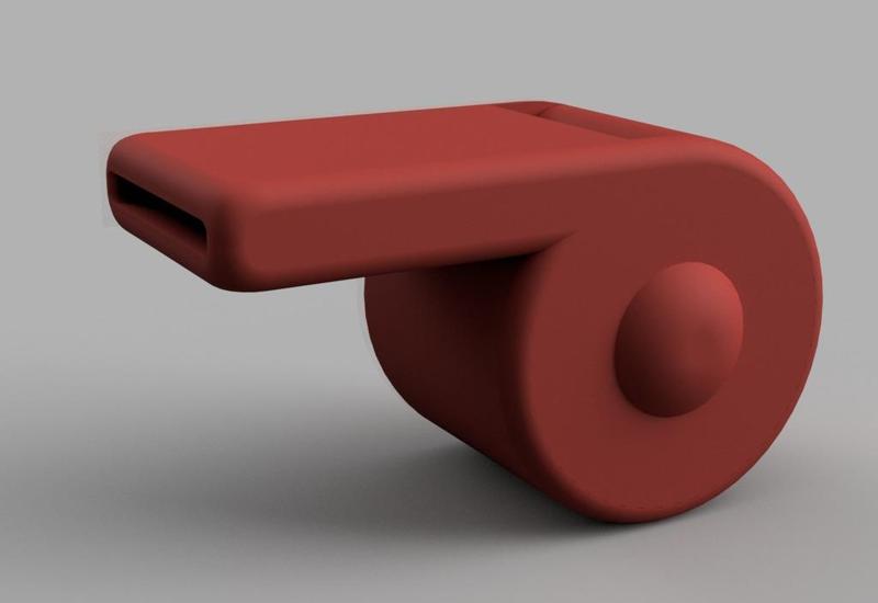 Party Favor Soccer Style Whistle (no pea)