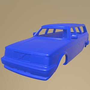 Volvo 245 1979 PRINTABLE CAR BODY