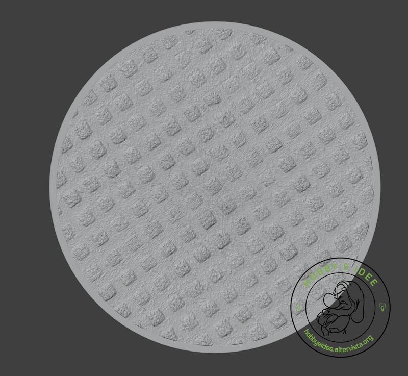 Base circular miniature V3