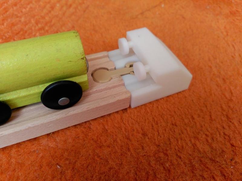 Wood train - End of line