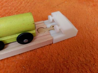 Wood train - End of line
