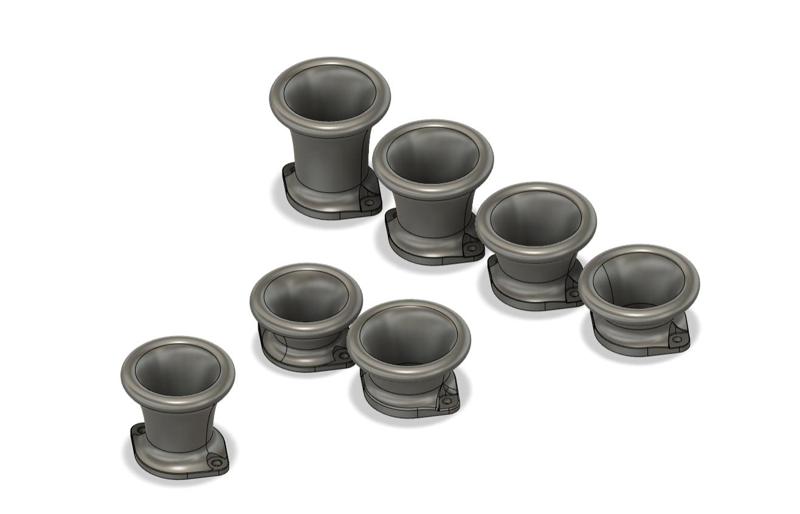 DCOE INTAKE TRUMPET 45MM LENGTH 60MM