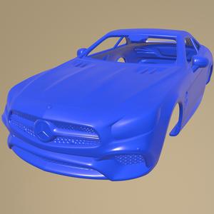 Mercedes Benz SL-class 2015 PRINTABLE CAR BODY