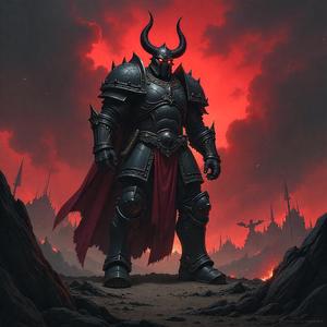 Warriors without order: Giant winged demon