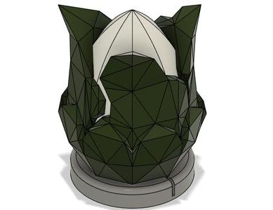 Brightbloom Seed (Small) with base from Zelda TOTK