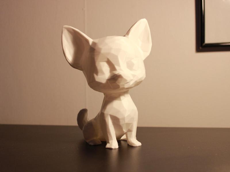 Chihuahua | Low Poly | Decoration