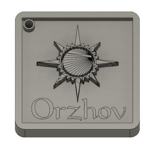 Orzhov Keychain