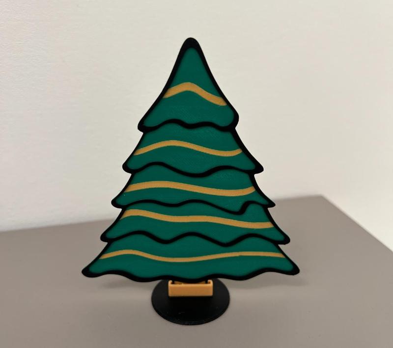 Desk christmas tree