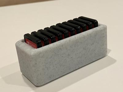 Nintendo Switch game cartridge holder 