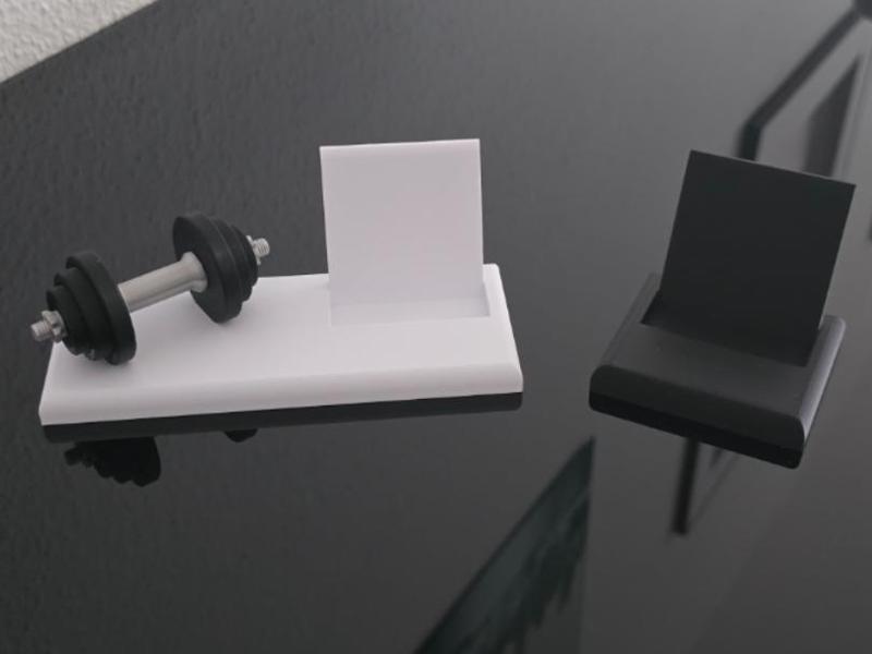 Business card stand/holder, different types