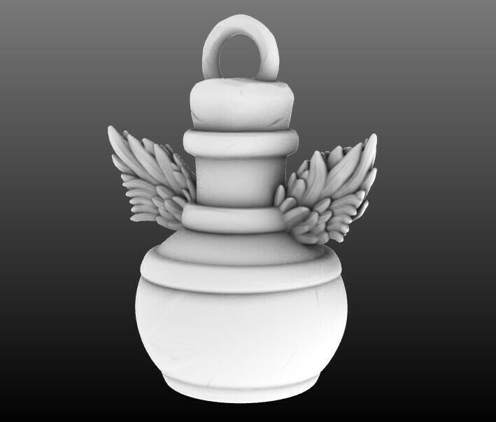 Ethereal Winged Life Potion The Epitome of Enchanting Elegance