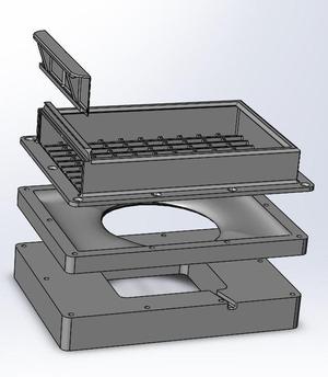 HEPA and active carbon filter box