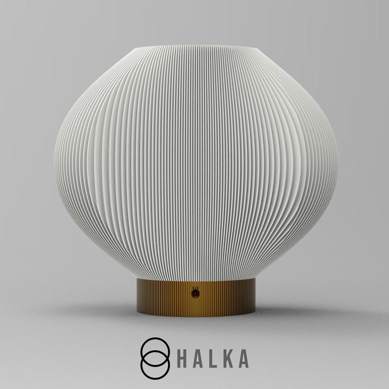 Moon Crater Lamp – Celestial-Inspired 3D Print – Glow Like the Moon in Your Living Room