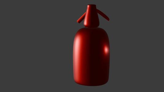 Siphon for ceramics