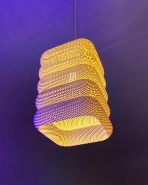 Sara Lampshade - Adaptive E27 Pendant Lamp & Table Lamp by Lunfardo