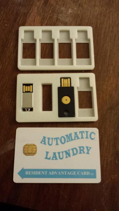 YubiKey & Storage Card Holder