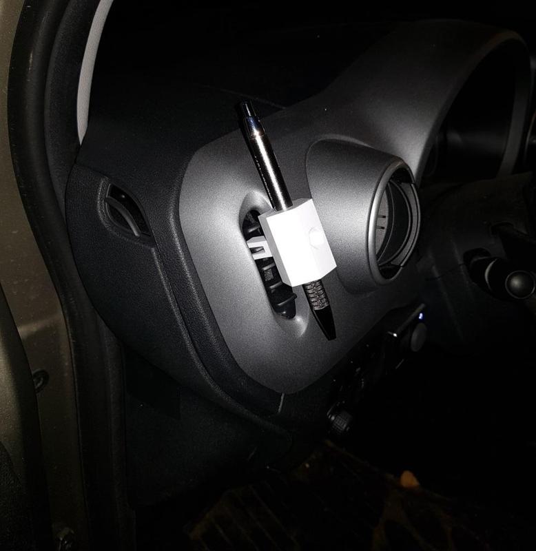 Penholder for car