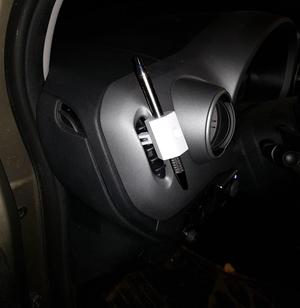 Penholder for car