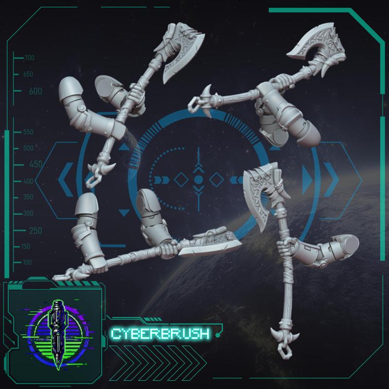 Space Vikings, Dual hands Axe 1