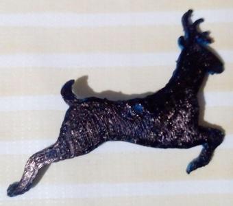 Beautiful reinder keychain or Pendant