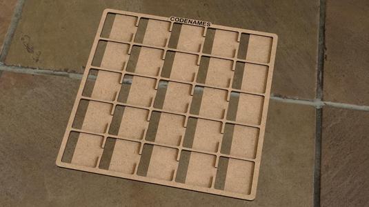 Codenames Picture with 5 x 5 Promo, Laser Cut